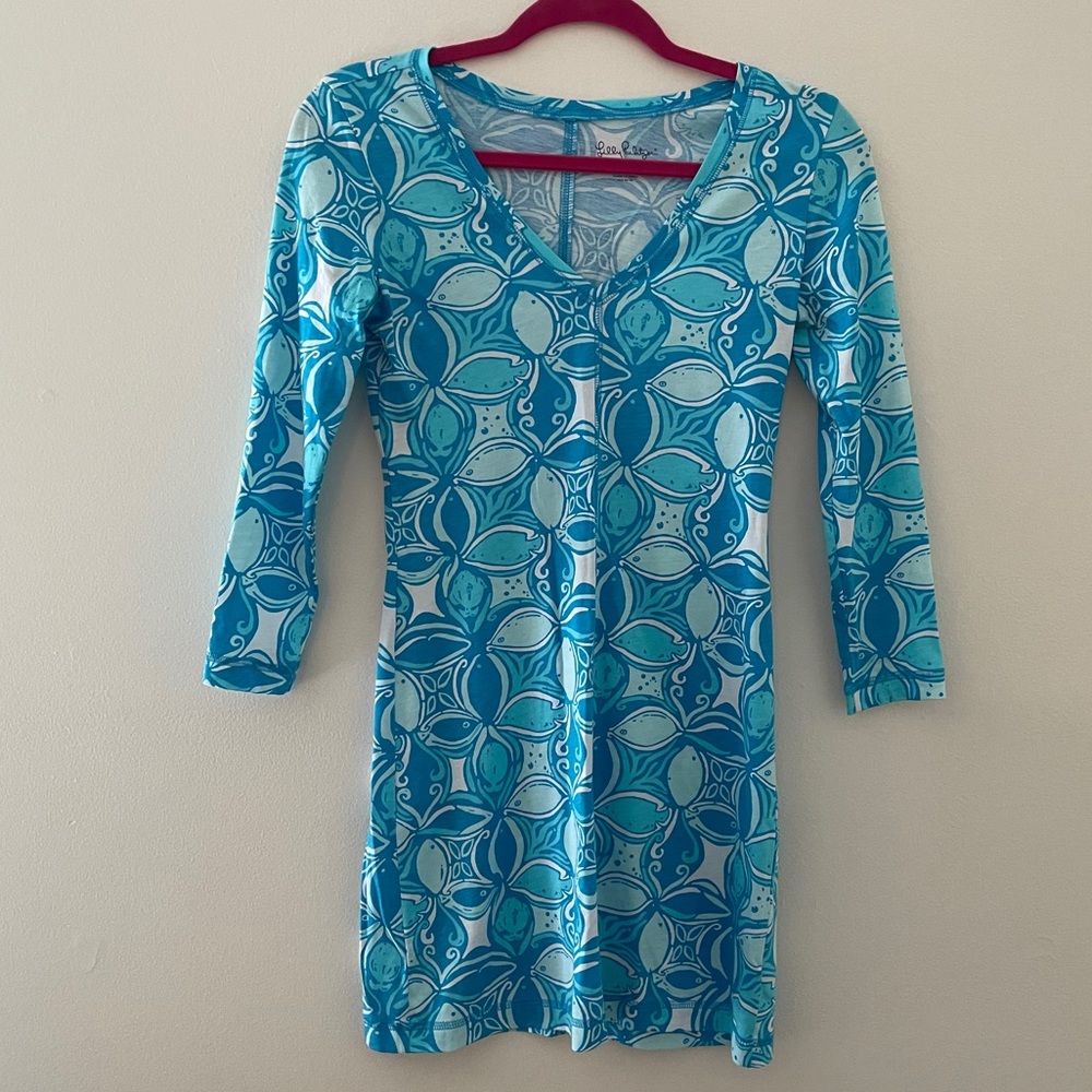 Lilly Pulitzer Long Sleeve Knit Dress